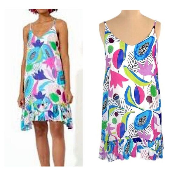 Oliphant Dress Size XS Summer Beach Lightweight Cotton - Picture 1 of 11